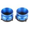 Aluminum 10 Inch Opener, Professional Lockable Easy Installation 1 Pair Nab Reel Hub Adaptors Universal Loading Device for Reel to Reel Tape Recorders (Blue) view 1