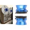 Aluminum 10 Inch Opener, Professional Lockable Easy Installation 1 Pair Nab Reel Hub Adaptors Universal Loading Device for Reel to Reel Tape Recorders (Blue) view 2