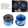 Aluminum 10 Inch Opener, Professional Lockable Easy Installation 1 Pair Nab Reel Hub Adaptors Universal Loading Device for Reel to Reel Tape Recorders (Blue) view 3