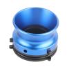Aluminum 10 Inch Opener, Professional Lockable Easy Installation 1 Pair Nab Reel Hub Adaptors Universal Loading Device for Reel to Reel Tape Recorders (Blue) view 4