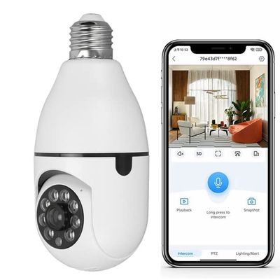 FOSA Bulb Camera 360 Light Bulb Security Camera 1080p HD Camera for Home Security with Motion Detection Alarm, 2 Way Talk, Night Works, Easy Setup