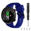 REYDA Silicone Band Compatible for Garmin Swim 2/Forerunner 45, Soft Flexible Breathable Silicone Watch Band Sport Wristband Metal Buckle Bracelet Replacement Band for Garmin Forerunner 45/Swim 2 view 2