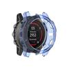 REYDA 2 Pack Watch Case Compatible for Garmin Fenix 5X/5X Plus, Ultra-Thin Soft TPU Silicone Edge Bumper Case Impact Resistant Frame Protective Cover for Garmin Fenix 5X/5X Plus (NO Screen Protector) view 1