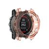 REYDA 2 Pack Watch Case Compatible for Garmin Fenix 5X/5X Plus, Ultra-Thin Soft TPU Silicone Edge Bumper Case Impact Resistant Frame Protective Cover for Garmin Fenix 5X/5X Plus (NO Screen Protector) view 1