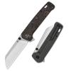 QSP KNIFE PENGUIN XL POCKET KNIFE, CPM20CV BLADE with FLIPPER OPENING, DIFFERENT COLOR TITANIUM HANDLE OPTIONS view 1