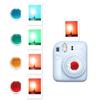 Leebotree Instant Mini 12 Camera Accessories Compatible with Fujifilm Instax Mini 12 Camera Include Case/Album/Wall Hang Frames/Film Frames/Border Stickers/Corner Stickers (Mint Green) view 4