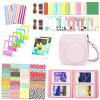 Leebotree Instant Mini 12 Camera Accessories Compatible with Fujifilm Instax Mini 12 Camera Include Case/Album/Wall Hang Frames/Film Frames/Border Stickers/Corner Stickers (Blossom Pink) view 1