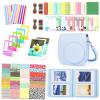 Leebotree Instant Mini 12 Camera Accessories Compatible with Fujifilm Instax Mini 12 Camera Include Case/Album/Wall Hang Frames/Film Frames/Border Stickers/Corner Stickers (Pastel Blue) view 1