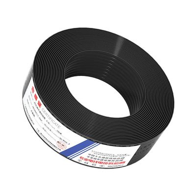 VIVOCH 100M (328ft) Pure Copper Multi-Strand Telephone Line RJ11 Communication 4-Core Indoor Connecting Line, Black