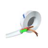 VIVOCH 100M(328ft) Pure Copper Multi-Strand Telephone Line RJ11 Communication 2-Core Indoor Connecting Line Flat Line, White view 1