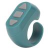 TIKTok Bluetooth Remote Control Page Turner for iOS Android Cell Phone APP, TikTok Scrolling Ring Clicker, Camera Shutter Remote Selfie with Charging Cable view 1