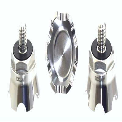 Desmond DCLAW Set of 3 Tripod Foot Claws Rustproof SS Stainless Steel 3/8" Universal Saltwater Safe