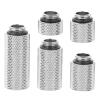 SOLUSTRE 1 Set Extension Connector Water Cooling Accessory Pass-Through Fitting Water- Cooled Coupler Water Cooling Coupler Liquid Cooling Coupler Computer G1 Extender Brass view 1