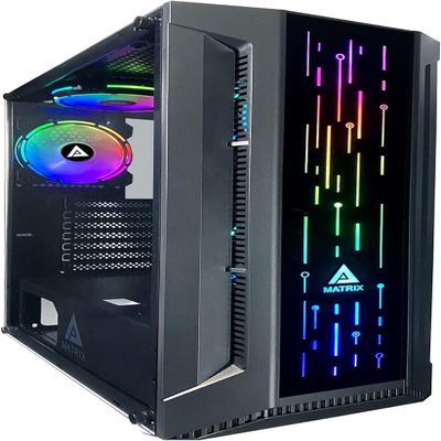 Gaming Computer RYZEN 7 5700G PC Gaming Desktop 4.6 Ghz Max Turbo 16GB RAM DDR4 3200MHZ 1TB SSD RGB Computer for Gaming Tower System