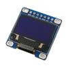 0.96 inch 7pin OLED LCD module 12864 LCD support IIC SPI (Yellow Blue) view 2