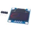 0.96 inch 4pin oled screen 12864 display module serial port parallel port I2C interface (1315,Yellow Blue) view 1