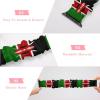 Kenyan Flag Elastic Solo Loop Bands Cute Printed Watch Strap Watchband Compatible for Apple Watch 42mm/44mm view 4