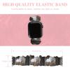 Cute Guinea Pig Elastic Solo Loop Bands Cute Printed Watch Strap Watchband Compatible for Apple Watch 38mm/40mm view 2