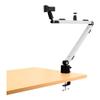 Streamplify Adjustable Microphone Arm Stand with Accessory Shoe Mount - 360 Rotation, 210 Angle Adjustment, Space-Saving & Universally Compatible - - Microphone Holder view 2