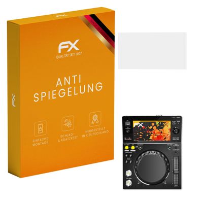 atFoliX Screen Protector compatible with Pioneer XDJ-700 Screen Protection Film, anti-reflective and shock-absorbing FX Protector Film (3X)