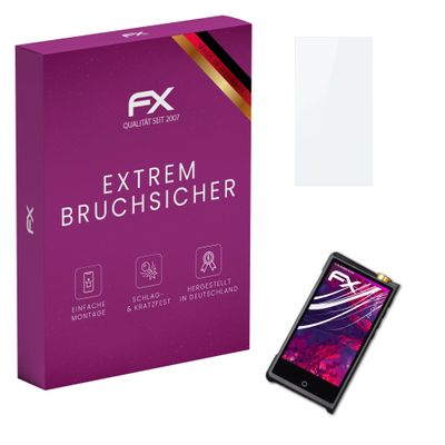 atFoliX Plastic Glass Protective Film compatible with Cayin N8ii, 9H Hybrid-Glass FX Screen Protector