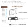 3-Tier Swivel TV Stand Mount for 32-70 Inch TV Stand, Tall Entertainment Center Stand with TV Mount and 3-Tier Storage, Height Adjustable TV Console Stands with Golden Walnut Board & Cable Management view 3