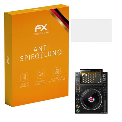 atFoliX Screen Protector compatible with Pioneer CDJ-3000 Screen Protection Film, anti-reflective and shock-absorbing FX Protector Film (3X)