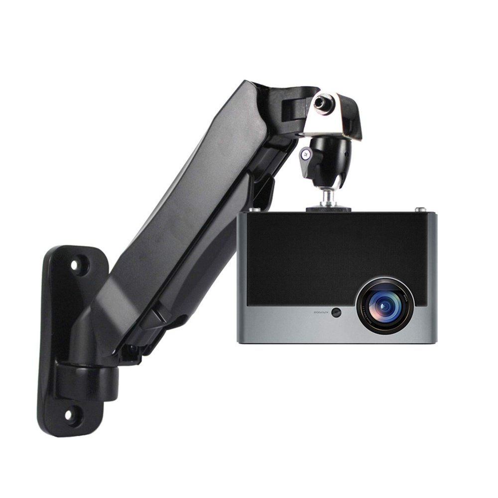 DYPASA Projector Mount Projector Bracket Wall Mount Adjustable Universal Wall Mount Bracket Suitable Ceiling Mount with Tray