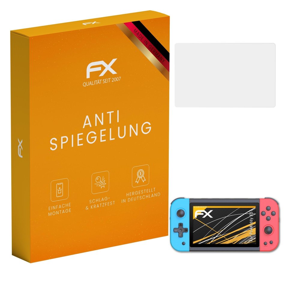 atFoliX Screen Protector compatible with PowKiddy X51 Screen Protection Film, anti-reflective and shock-absorbing FX Protector Film (3X)