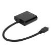 Micro to VGA Video Converter,Micro HDMI to VGA Video Converter Adapter Micro to VGA Video Converter Adapter 1080P,for 4B (Micro to VGA) view 1