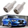 0 Gauge To 8 Gauge Reducer,0 To 4 Gauge Reducer,4 Gauge To 8 Gauge Reducer,Vehicle Amplifier Power Cable Terminals,2pcs Amp Input Reducer Adapter 0 Gauge to 4 Gauge High Power Brass Plated for Car view 2