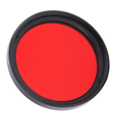 37mm Lens Filter Set for Camera,Includes Red Yellow Green Filters with Storage Box,Scratch Filter Kit (Red)