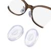 Mochi a girl, Eyeglass Nose Pads | Non-Adhesive Anti-Slip Nose Pads Cover | Soft Silicone Nose Pad Cushion for Glasses, Eyeglasses, Sunglasses | 1 Pair (Clear) view 1