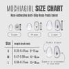 Mochi a girl, Eyeglass Nose Pads | Non-Adhesive Anti-Slip Nose Pads Cover | Soft Silicone Nose Pad Cushion for Glasses, Eyeglasses, Sunglasses | 1 Pair (Clear) view 3