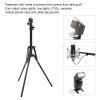 1 6m Phone Tripod, Portable Folding Avoid Slip Mobile Phone Holder, Lightweight Travel Tripod Stand, Live Lighting Rectangular Telescopic Bracket, for Phone Universal Smartph view 3
