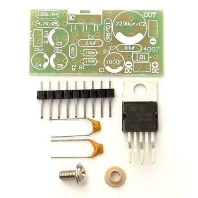 xiexuelian Fever TDA2030A Rear Mono Power Amplifier Board Electronic DIY Production PCB Empty Board kit Parts