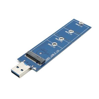 xiexuelian M.2 Interface SSD to USB 3.0 to USB 3.0 Adapter Card