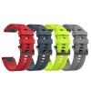 BUDAY 26 22MM Silicone Quick Release Watchband Strap for Garmin Fenix 7 7X 6X 5X 3 3HR Watch Easyfit Wrist Band Strap (Color : Yellow, Size : 22mm Fenix 6 Pro) view 4