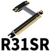 ADT-Link R31SF R31SL R31SL PCI Express 3.0 pcie 16x to 1x gen3 8G/BPS 16x Male 1x Female (30cm, R31SL) view 4