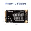 fanxiang S301 256GB mSATA SSD Mini SATA III 6Gb/s Internal Solid State Drive, 3D NAND, Compatible with Ultrabook Desktop PC Laptop view 4