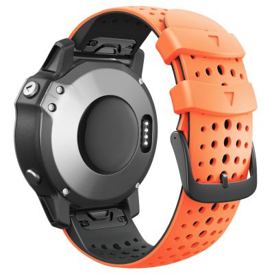 AEHON Quick Release EasyFit Silicone Watch Band WristStrap For Garmin Fenix 7X 7 6X Pro 5 5X Plus 935 Smartwatch Bracelet 22/26MM Watchband (Color : Color I, Size : Approach S60 S62)