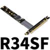 ADT-Link M.2 NVMe SSD Extension Cable Solid Drive Riser Card R34SF M2 to 16x PCI-Express 3.0 X4 PCIE Full Speed 32G/BPS M Key Extender (5cm, R34SF) view 2