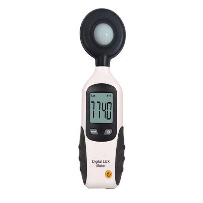 QIYUDS Digital Illuminance Light Meter Lux Tester Luxmeter, Handheld Environment Luminometer Photometer with Automatic Correction, for Photography Garden