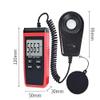 QIYUDS Digital Luxmeters Illuminance Light Meter Luminometers Light Meter with Low Voltage Display, Handheld Illuminance Meter for Museum, Lamp Factory view 2