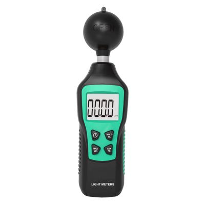 QIYUDS Light Meter, Lux Meter Lumens Digital Illuminance Meter, Luxmeter for Film Photography, Portable LED Display Visible Light Tester for Public Stores
