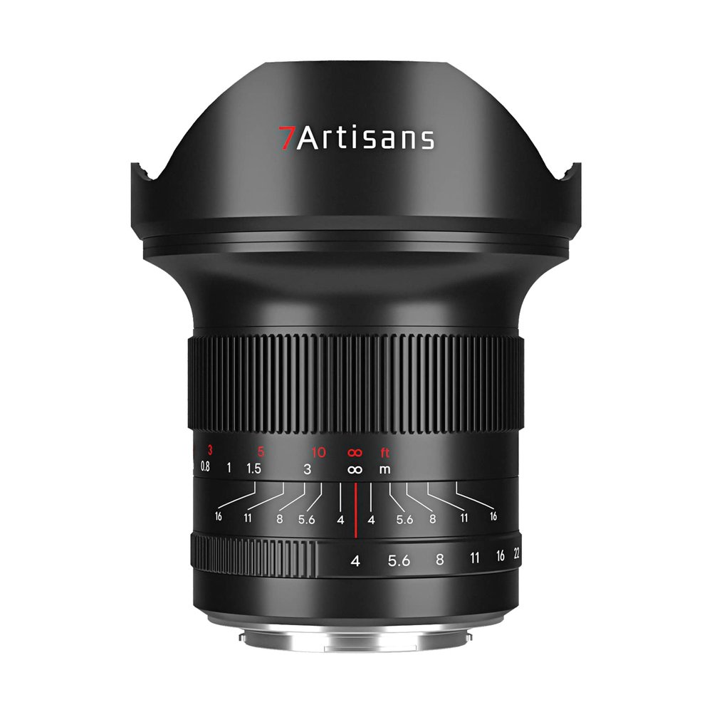 7artisans 15mm F4 Full Frame Manual Fixed Focus Lens Compatible for Canon R Mount