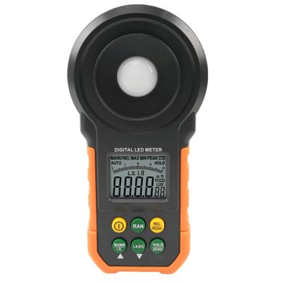 QIYUDS Light Meter Lux Meter Lumens Digital Illuminance Meter, Luxmeter for Film Photography, Photometer Lighting Intensity Brightness Measurement for Living Room