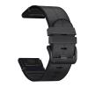 DAVNO Quickfit Watch Strap For Garmin Fenix 7 7X 6 6X Pro 5X 5 Plus 3HR 935 945 S60 Genuine Leather Silicone Smart Watch 22 26mm Wristband (Color : Preto, Size : 26mm Fenix5X 5XPlus) view 1