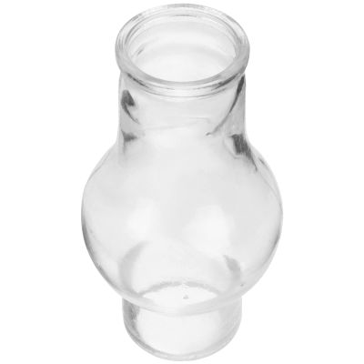 Zerodeko Windproof Oil Lamp Shade Cover Replacement Texture Kerosene Lamp Chimney for Vintage Home Decor Light Transmission High-temperature Resistant Design