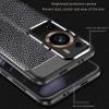 KVIBEO Case for Huawei P60/P60 Pro, Litchi Grain Shockproof Protective Cover with Camera Protection and Heat Dissipation Anti-Fingerprint Protective Cover,Blue,P60 Pro 6.67" view 3